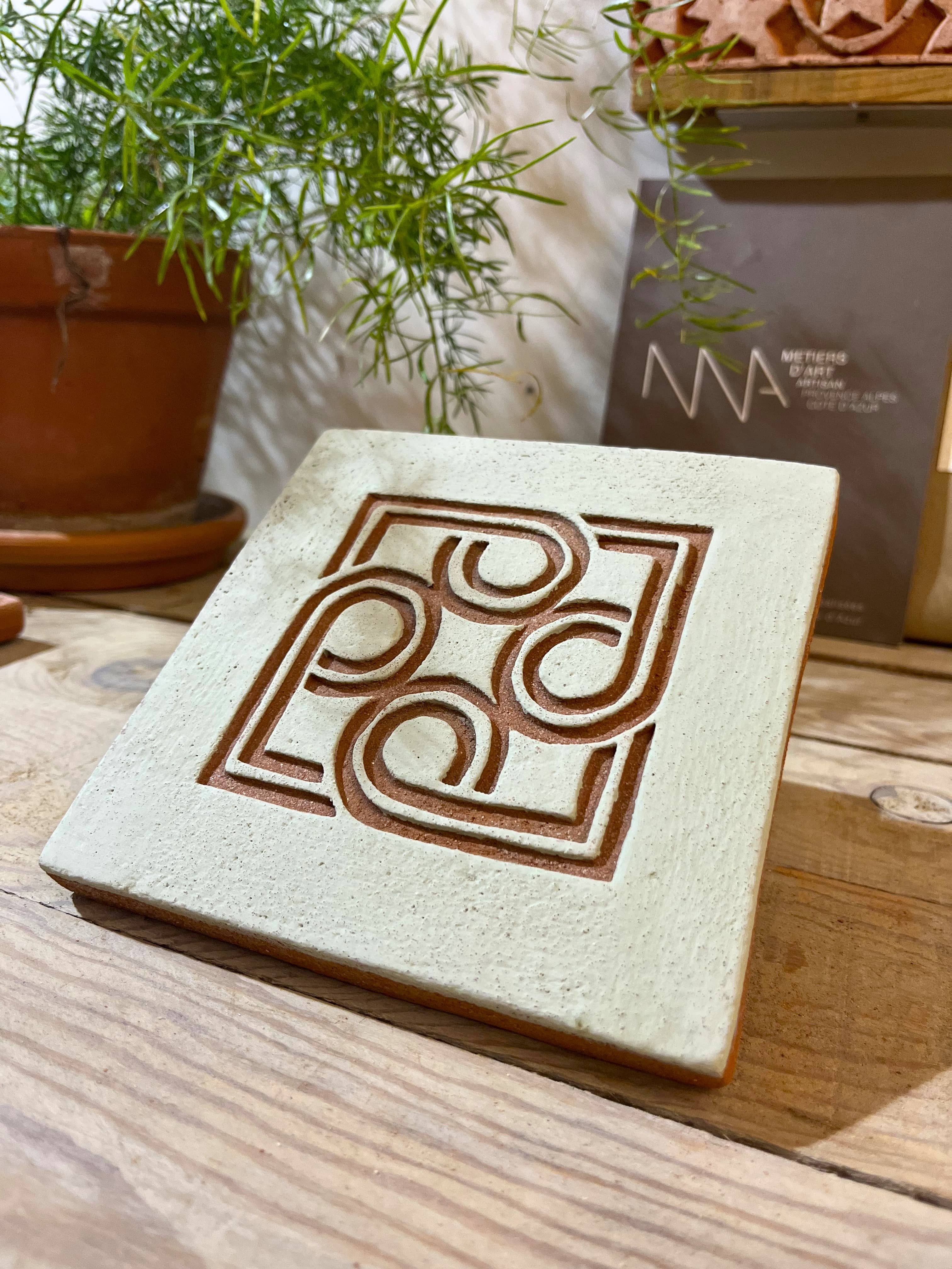 Vert Olive Romane (motif n°16) image principale