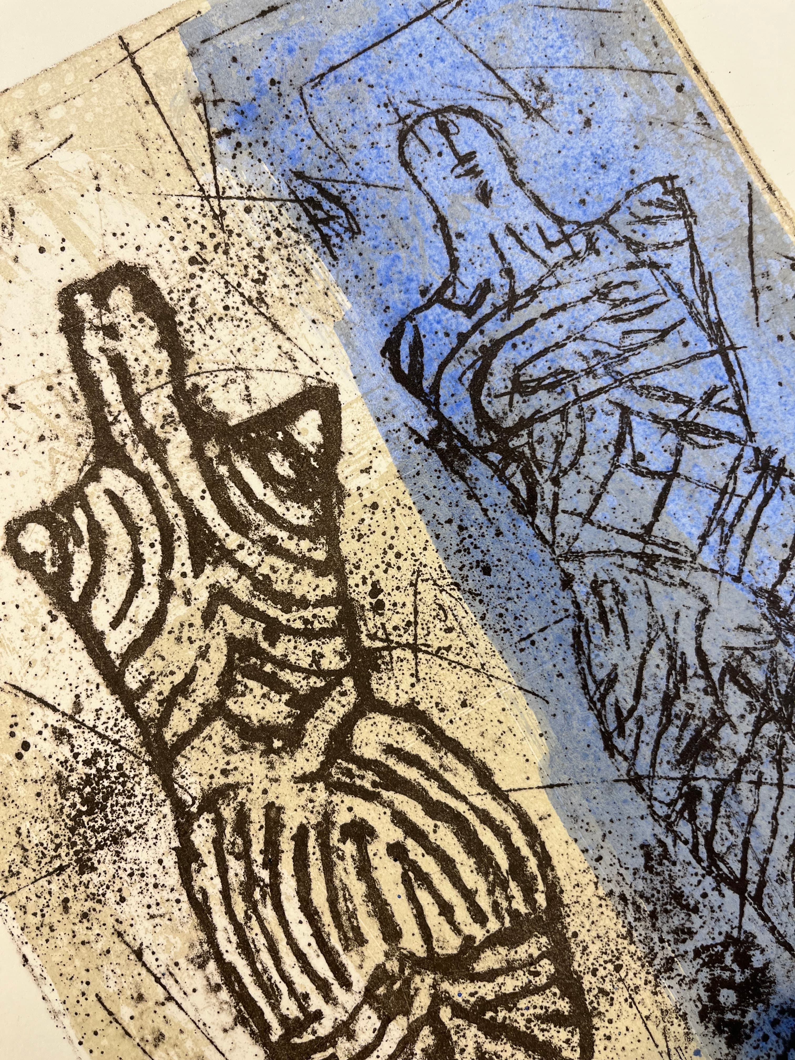 Vénus Bleu, lithographie image 5