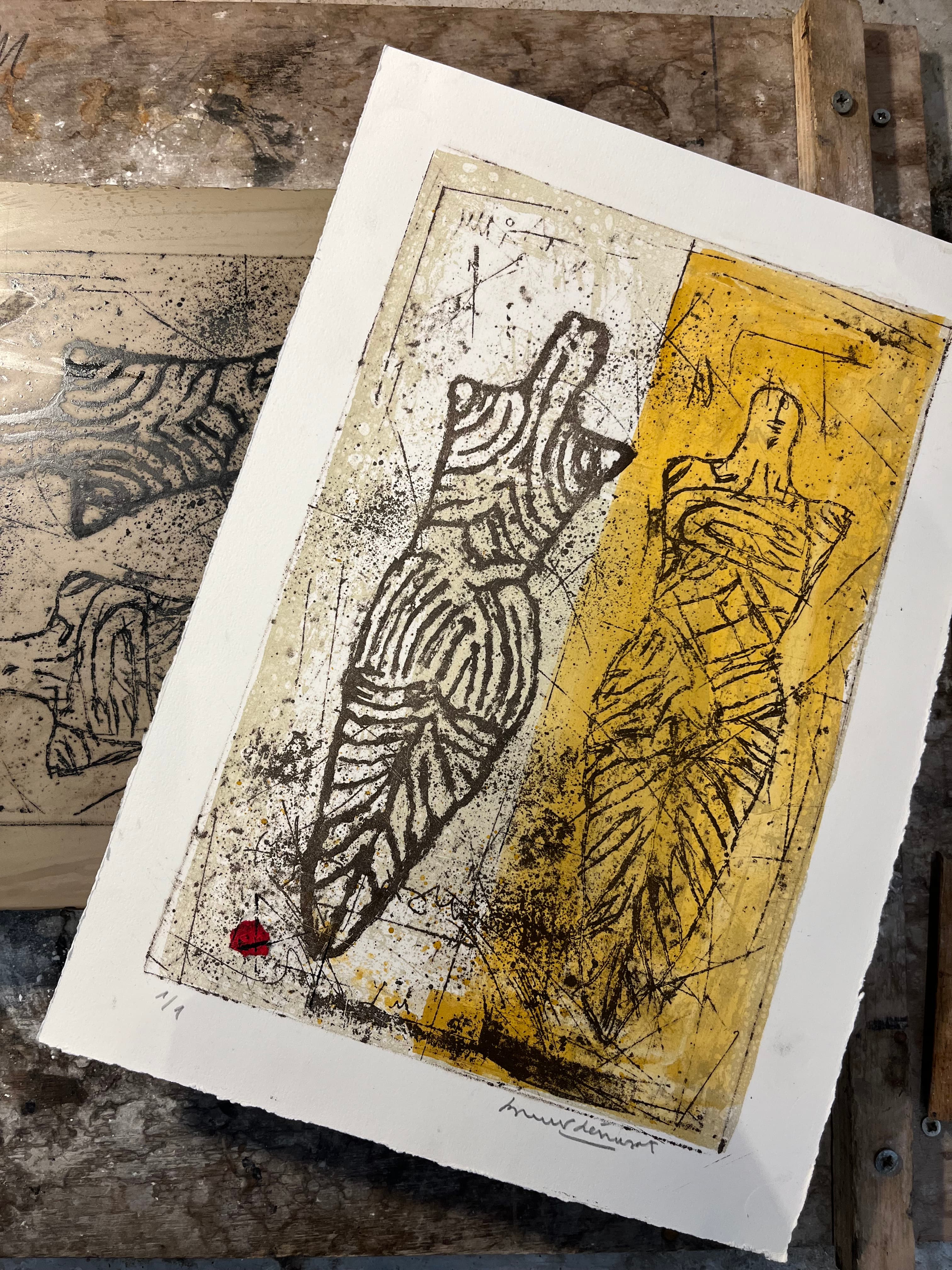 Vénus Jaune, lithographie image 1