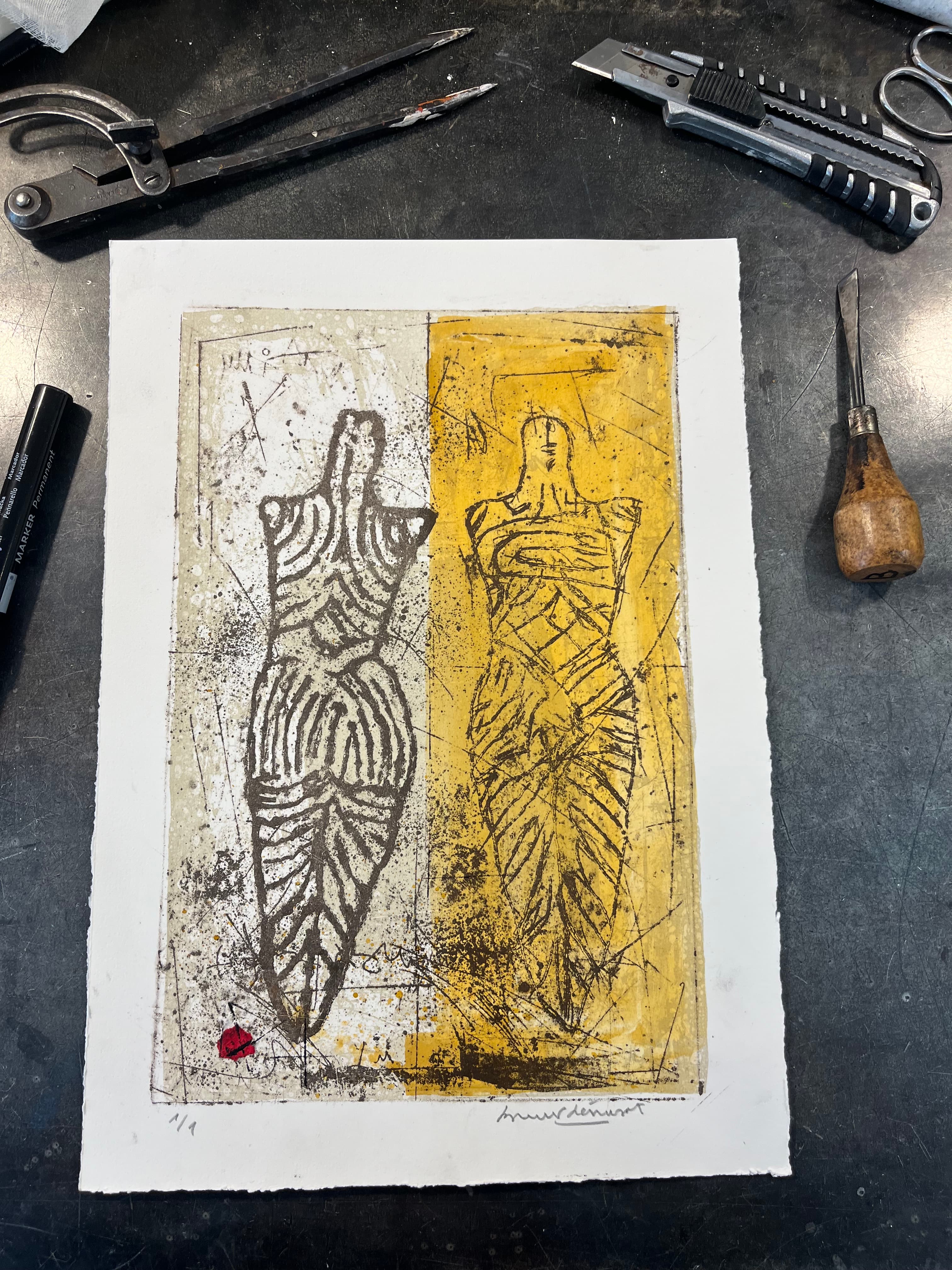 Vénus Jaune, lithographie image 3