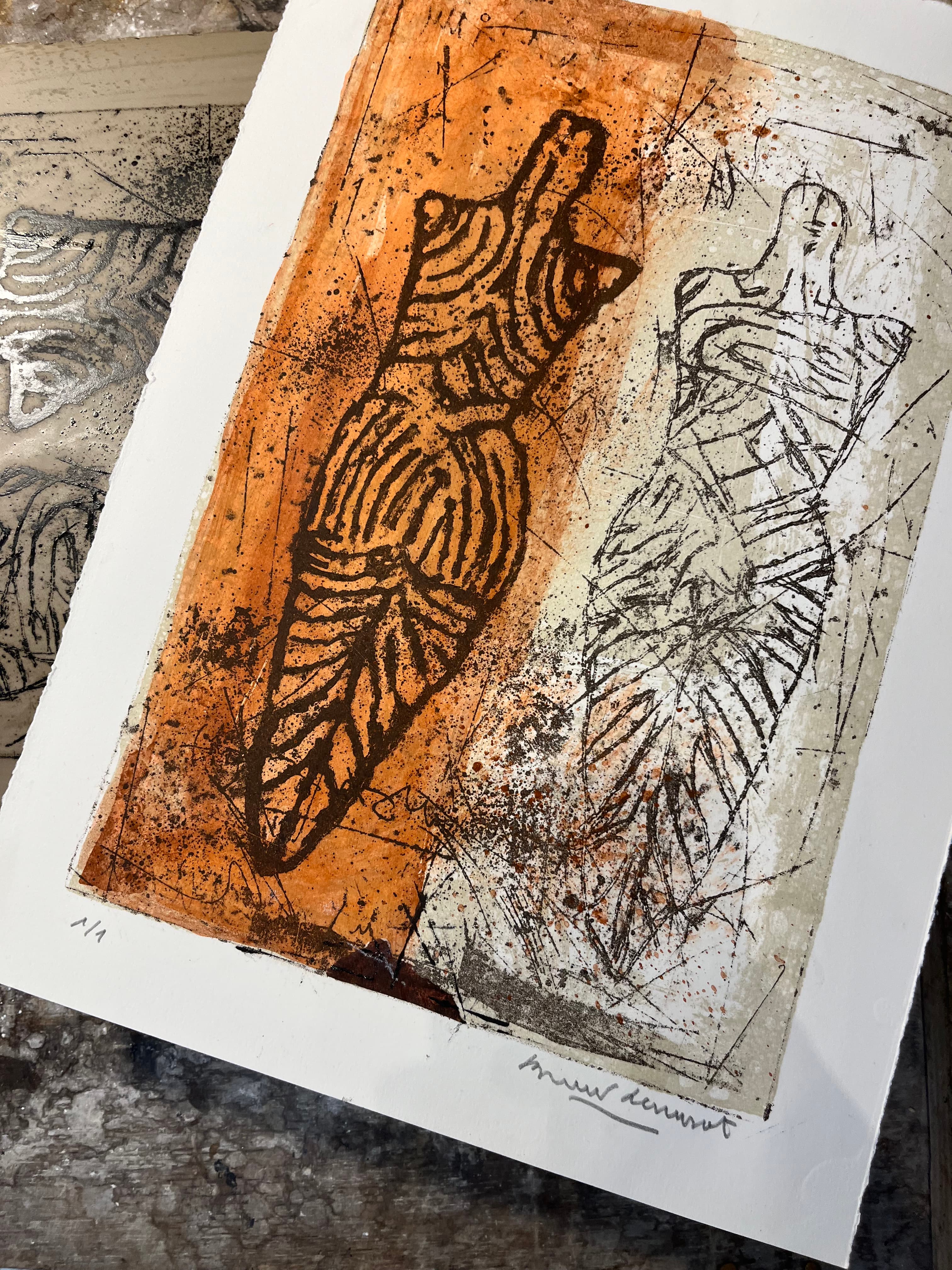 Vénus Rouille, lithographie image 2