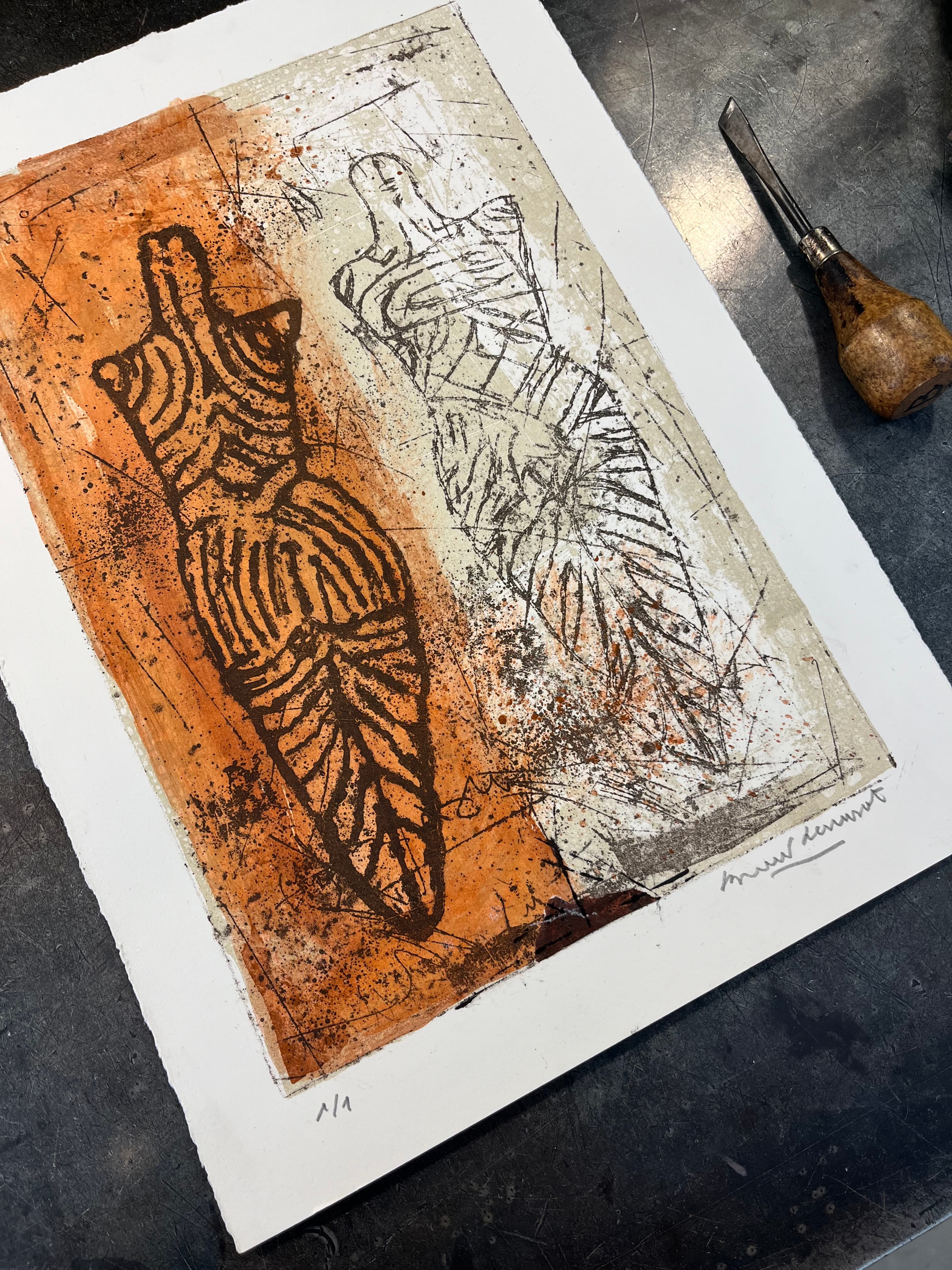 Vénus Rouille, lithographie image 4