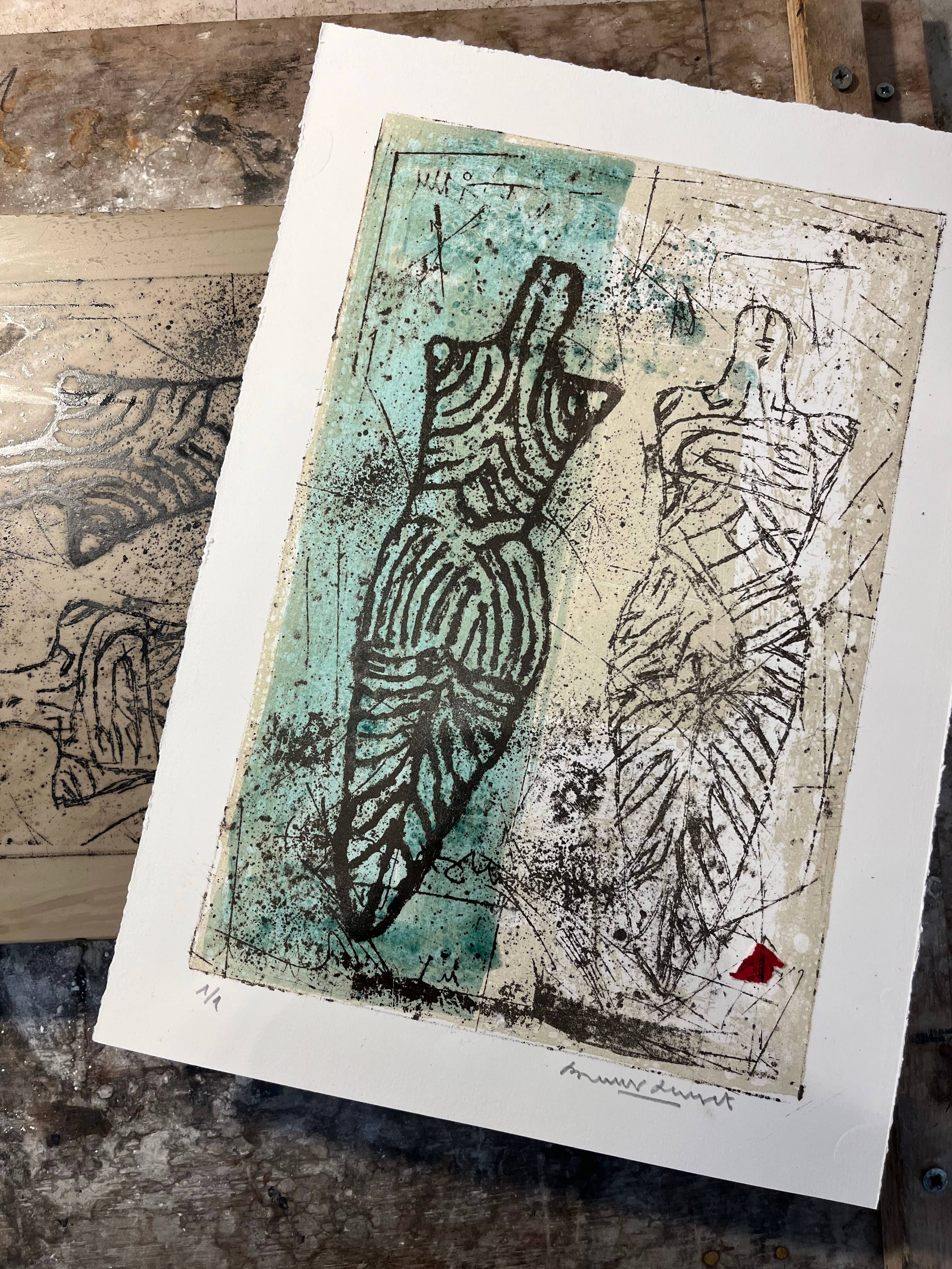 Vénus Vert, lithographie image principale