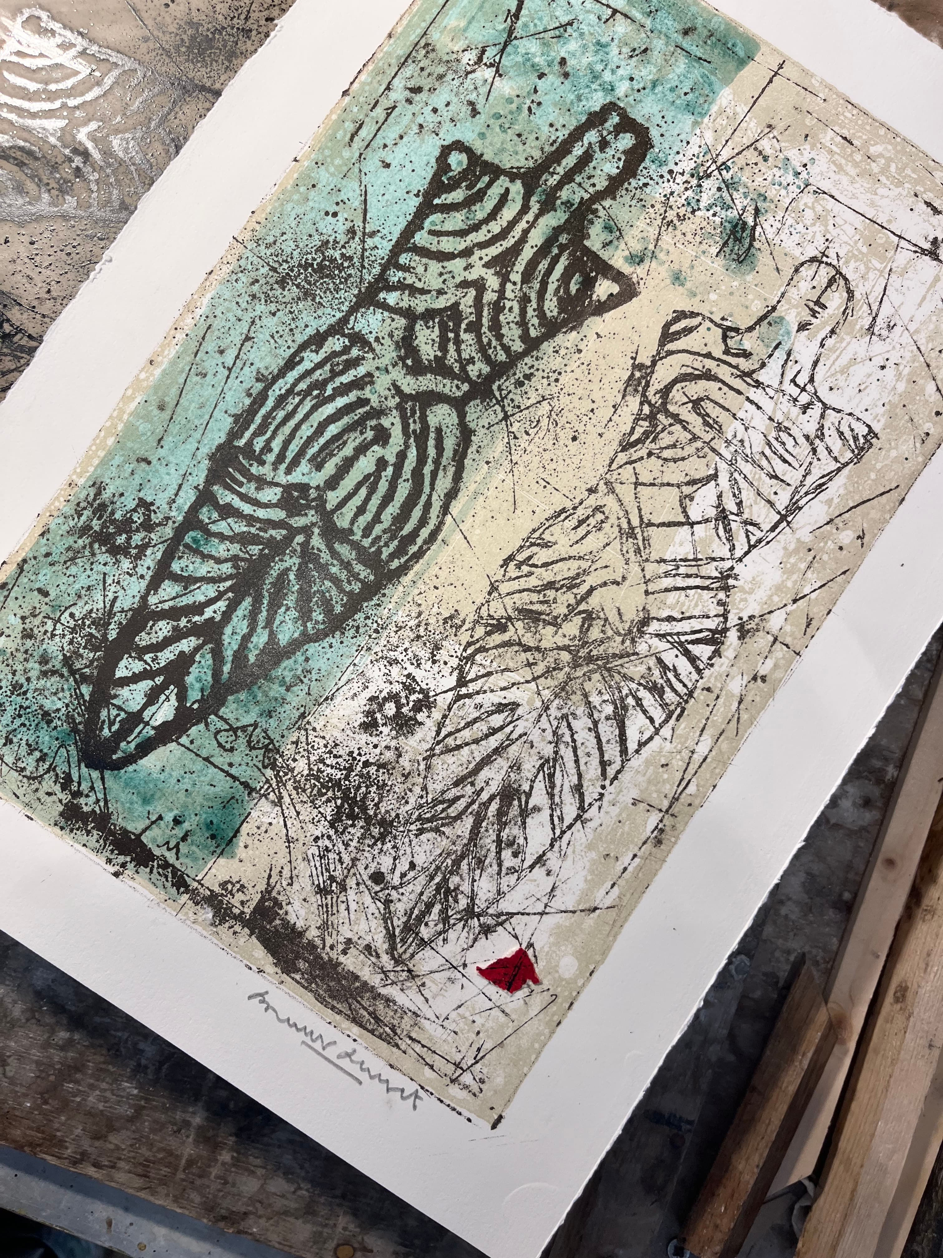 Vénus Vert, lithographie image 2