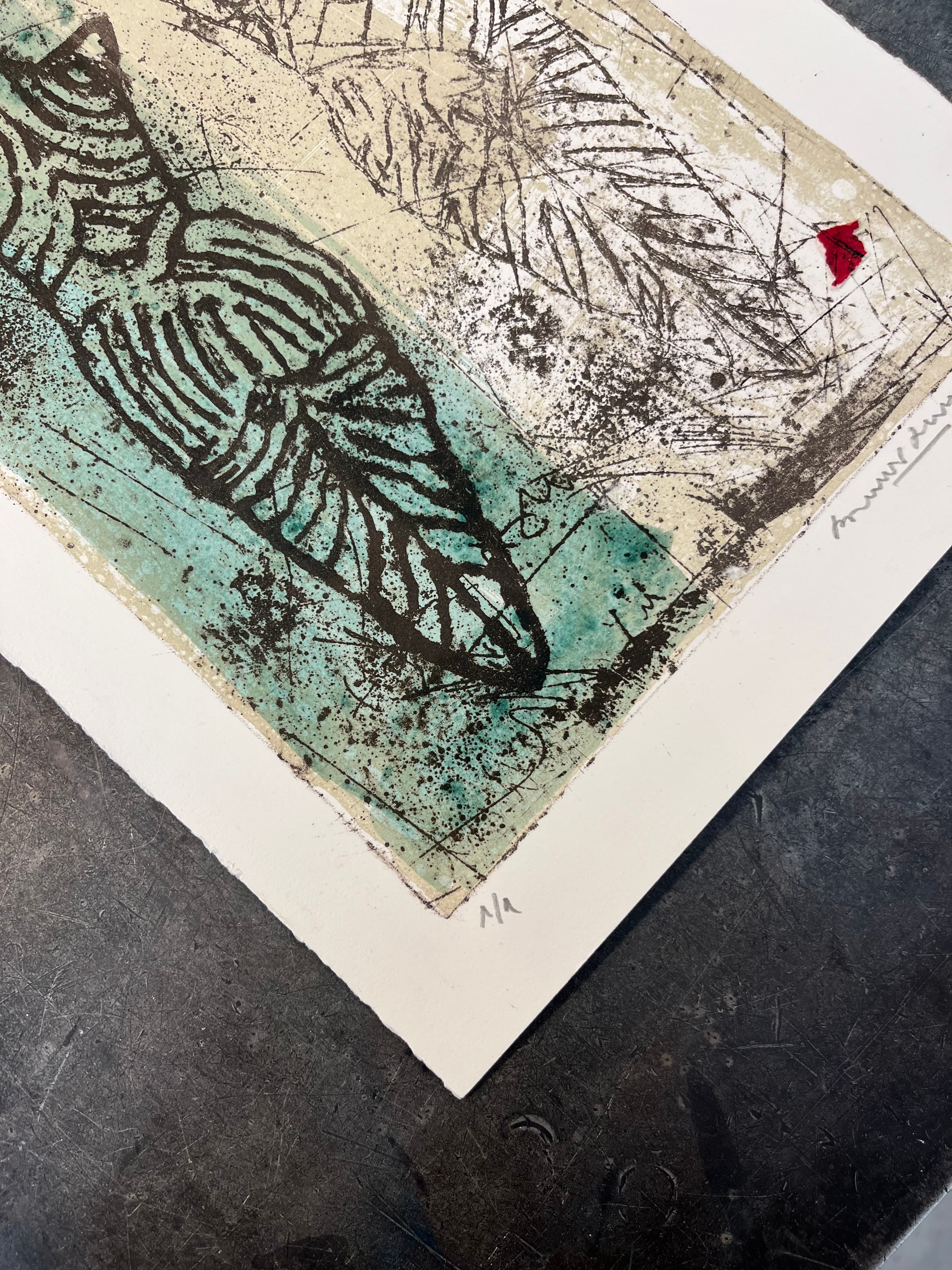 Vénus Vert, lithographie image 4