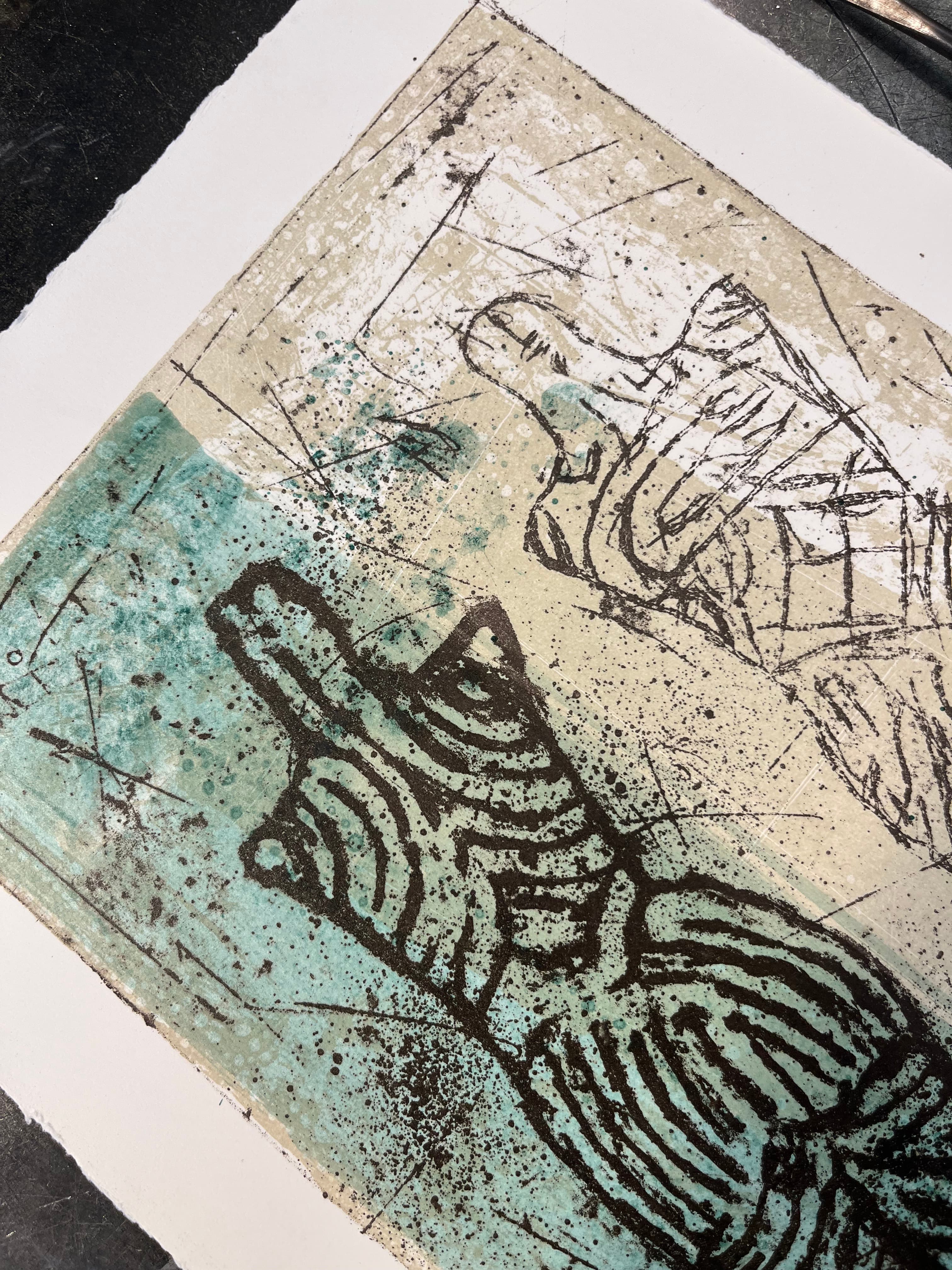 Vénus Vert, lithographie image 5