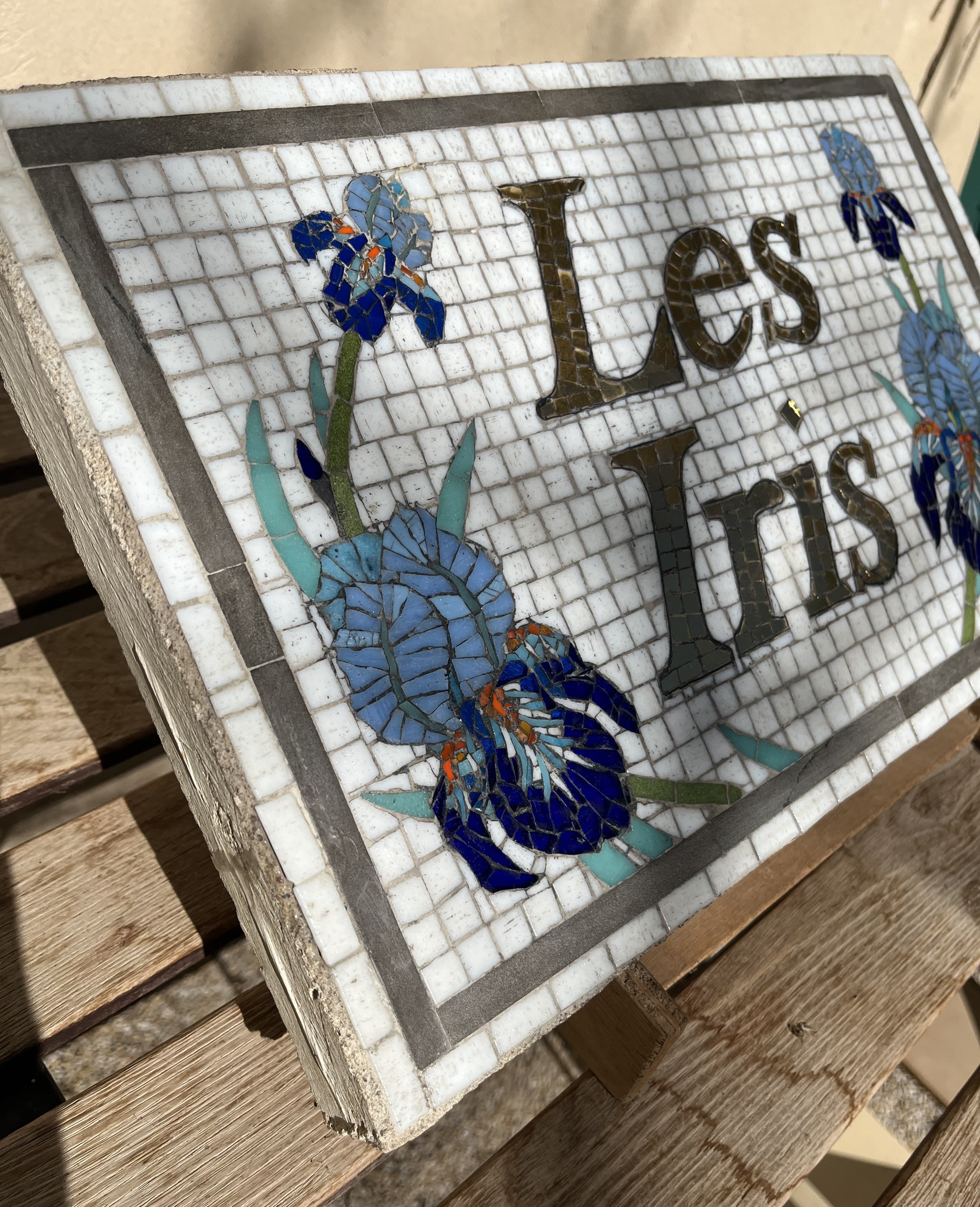 Les Iris, pièce unique image 3