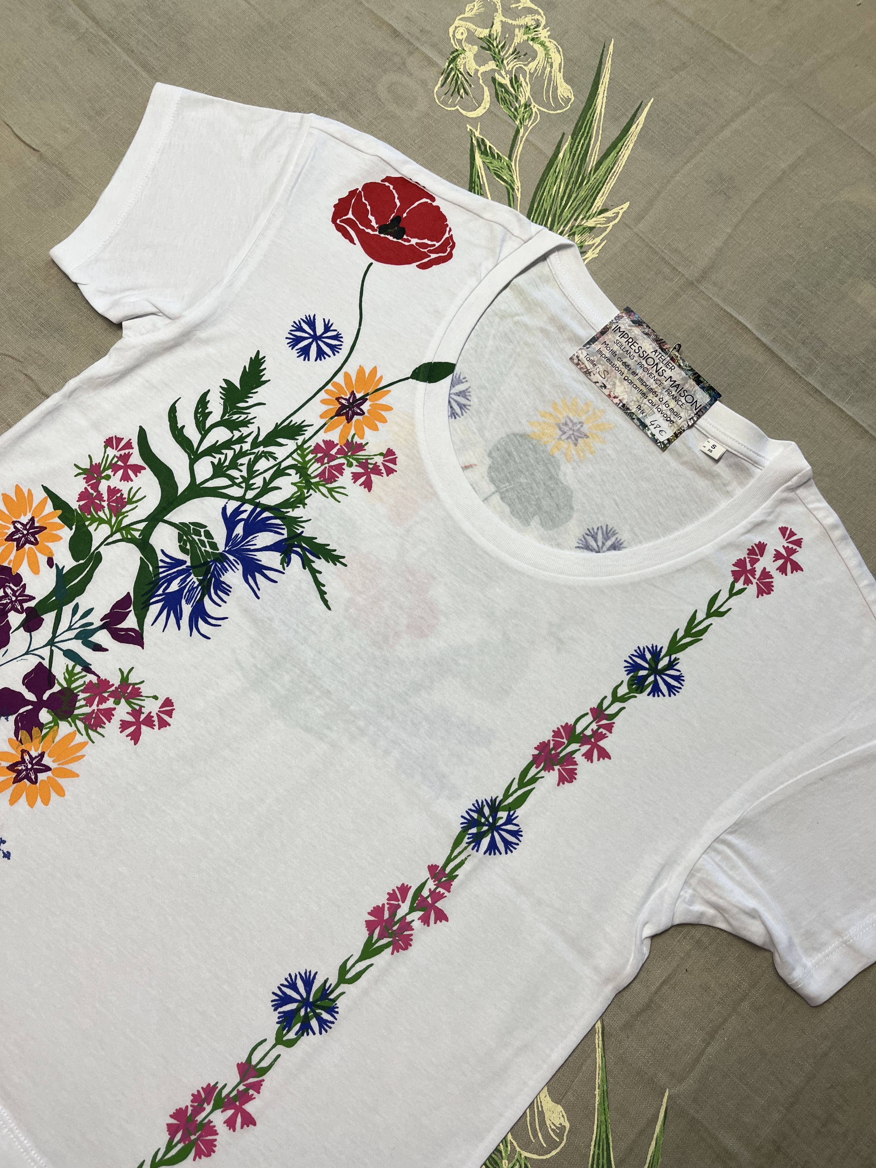 T-shirt sérigraphie artisanale image 3