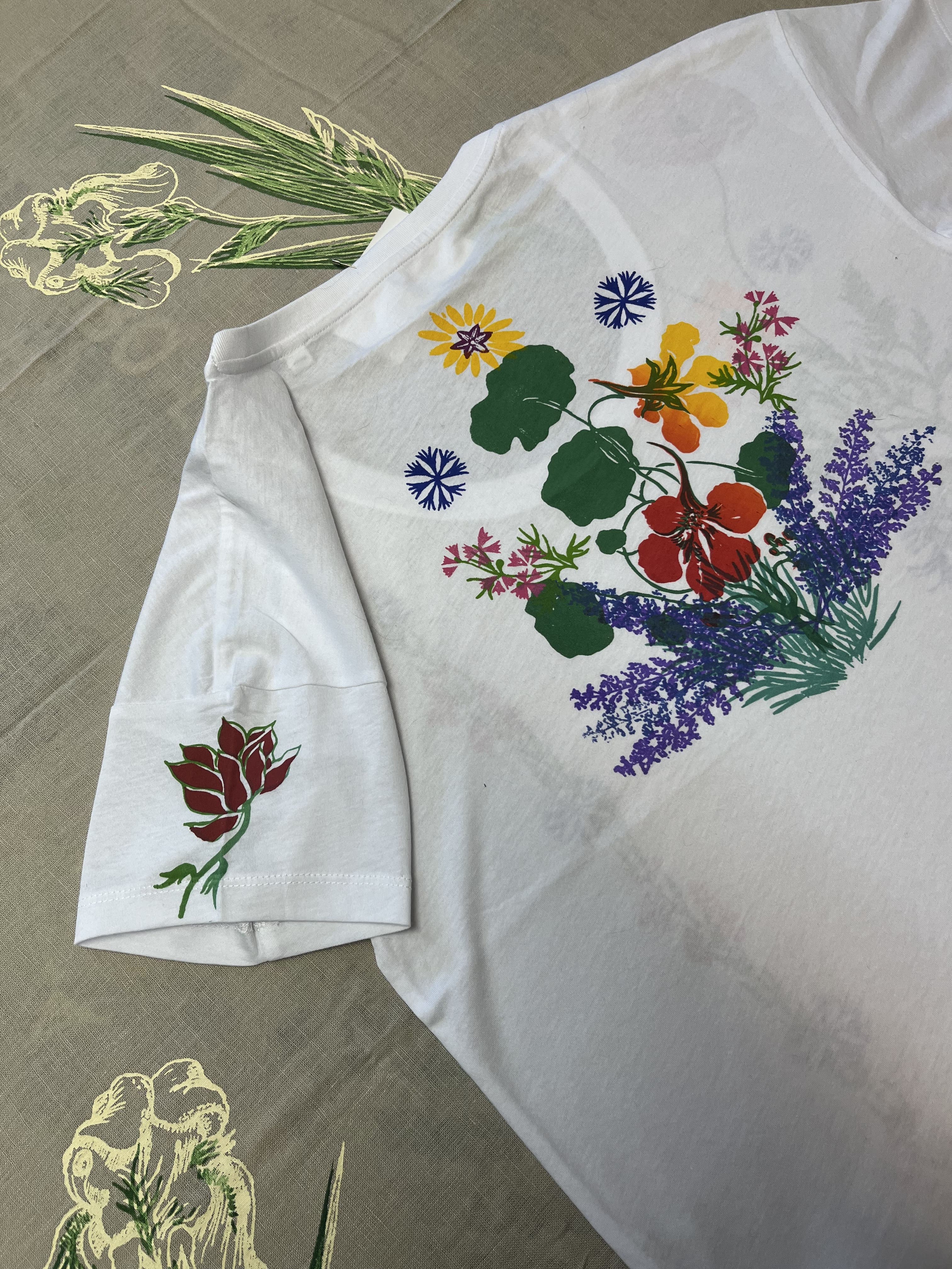 T-shirt sérigraphie artisanale image 4