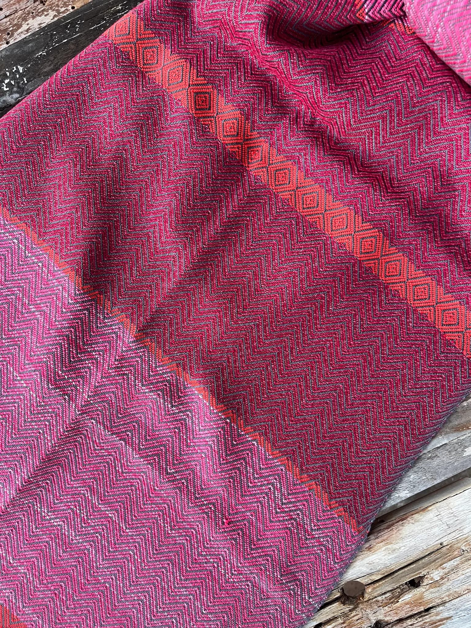 Étole tissée main, 100 % soie image 3