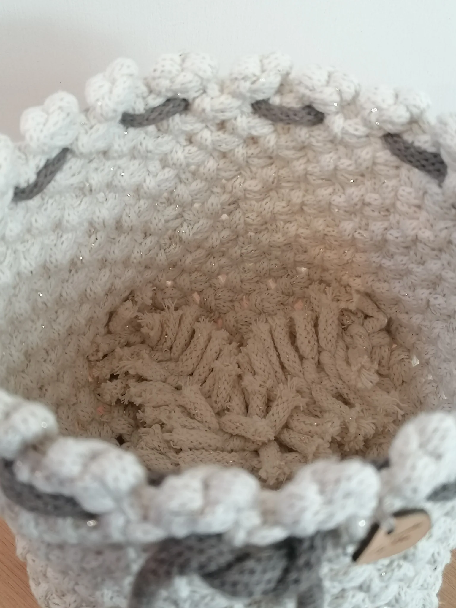 Panier en macramé image 3