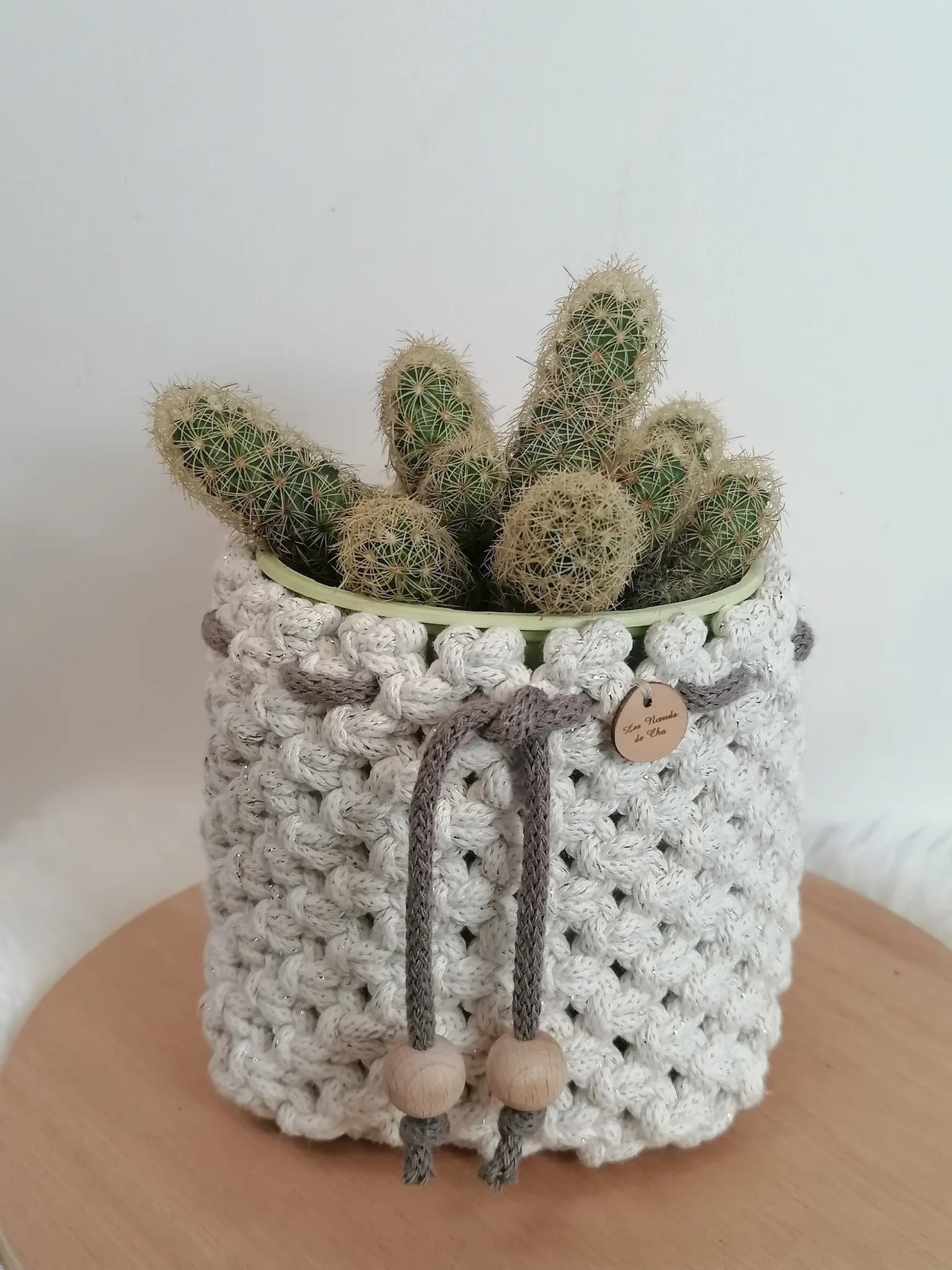 Panier en macramé image 4