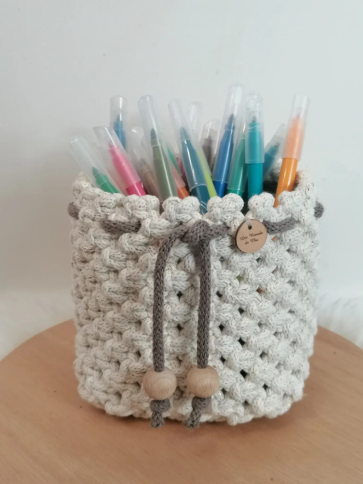 Panier en macramé image 5