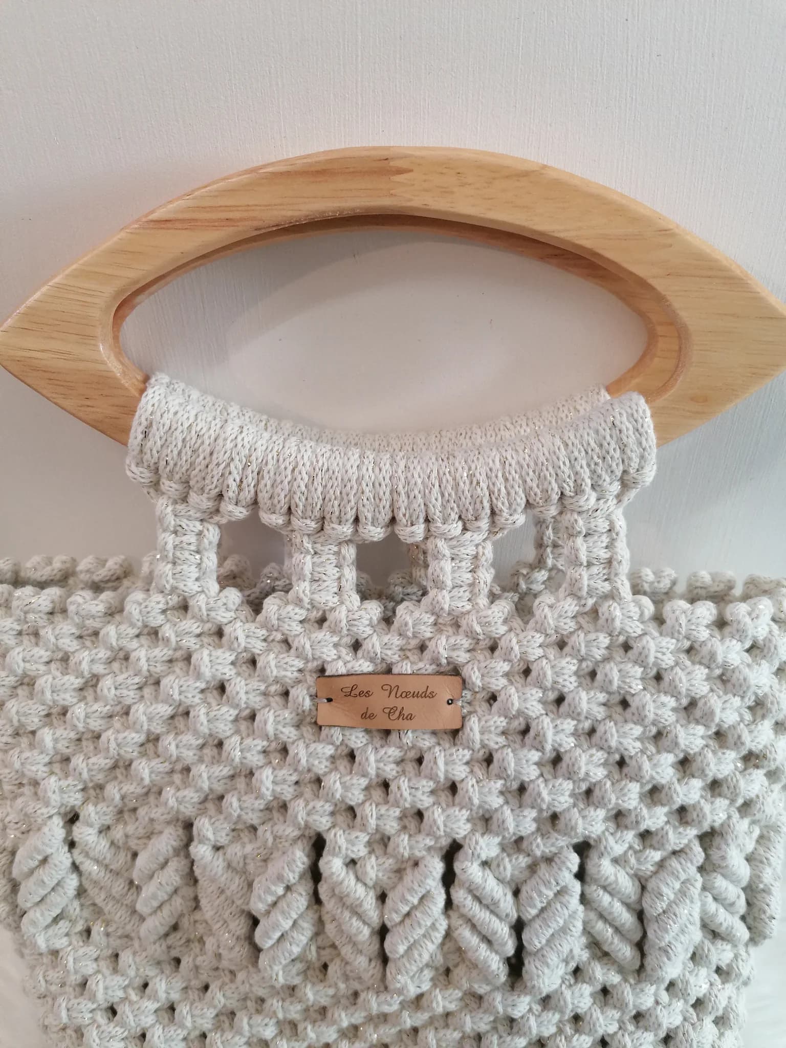 Sac Morgane en macramé image 3