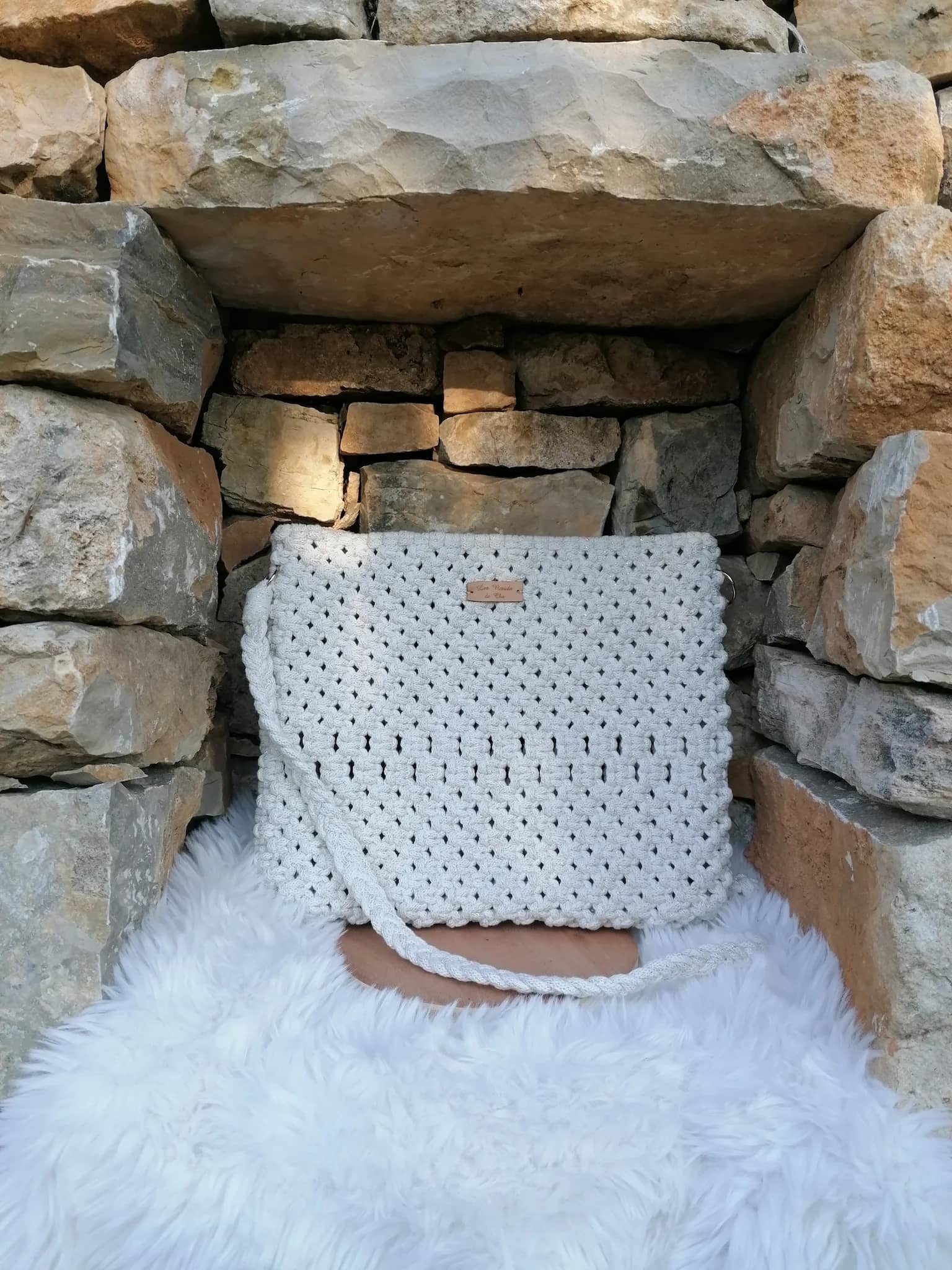 Sac Viviane en macramé image principale