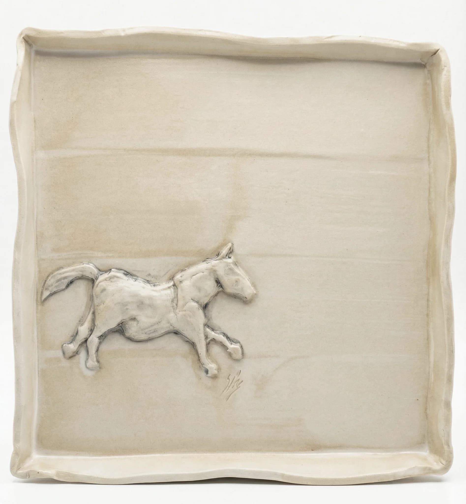 Assiette en grès ou en porcelaine, collection champêtre image 2