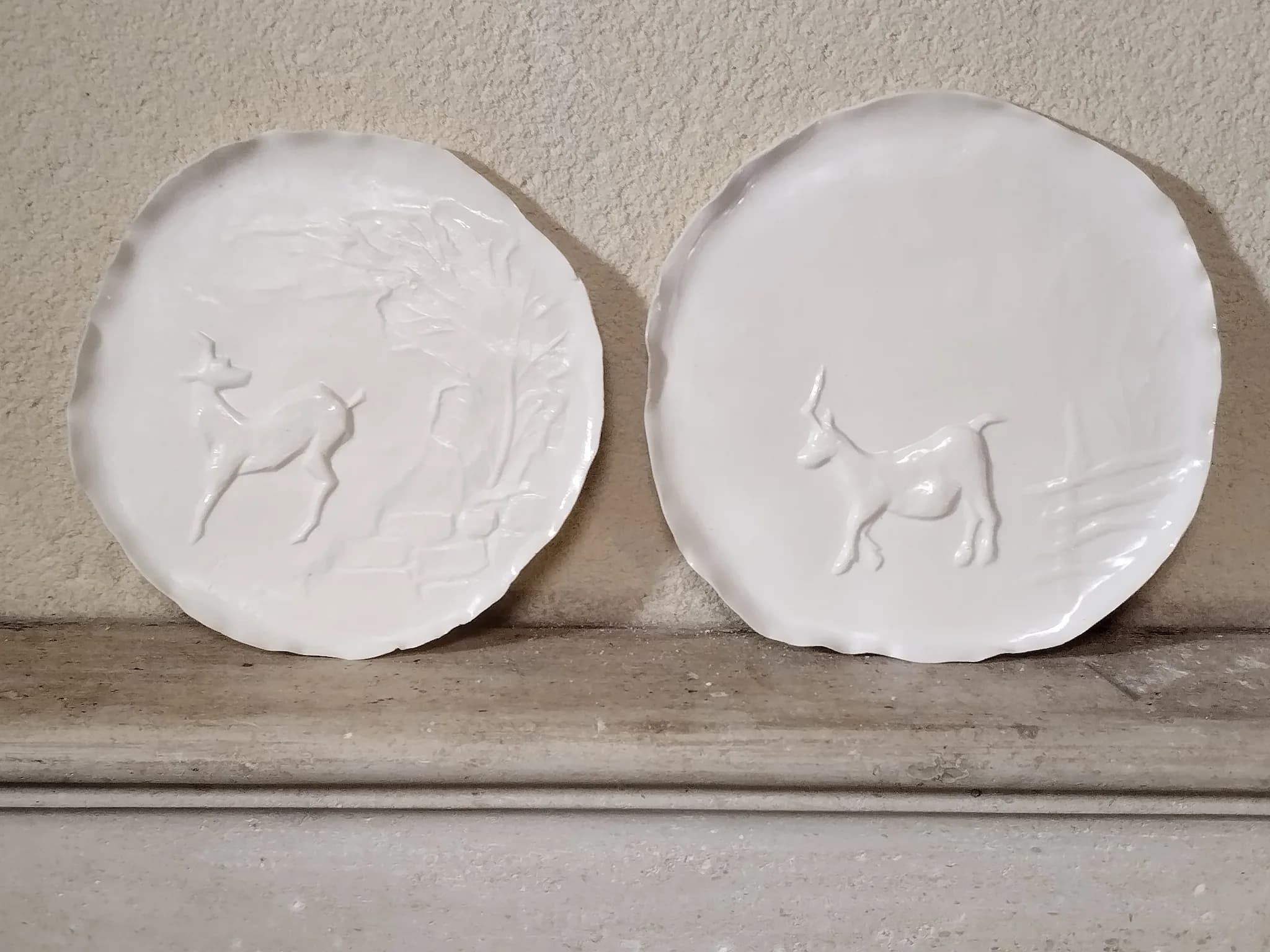 Assiette en grès ou en porcelaine, collection champêtre image 4