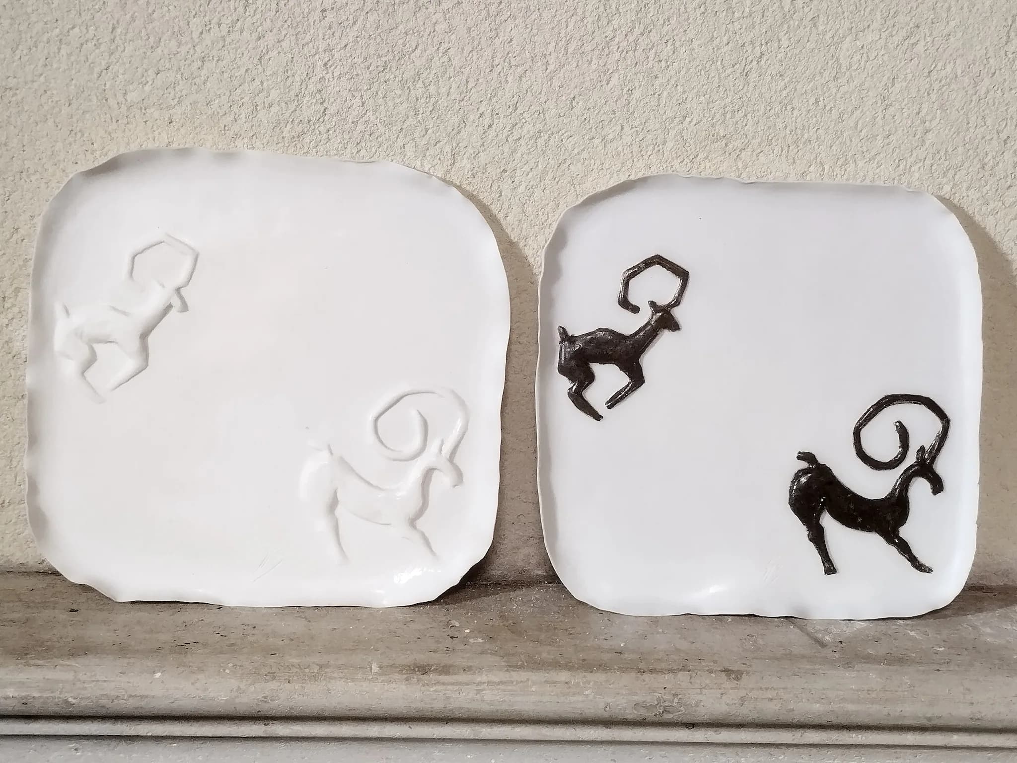 Assiette en grès ou en porcelaine, collection champêtre image 5