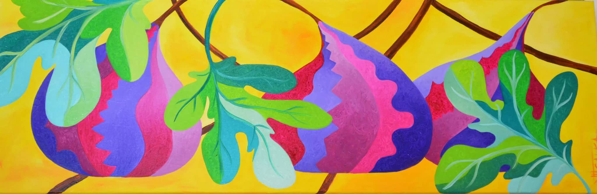 Peinture "Trois copines" image principale