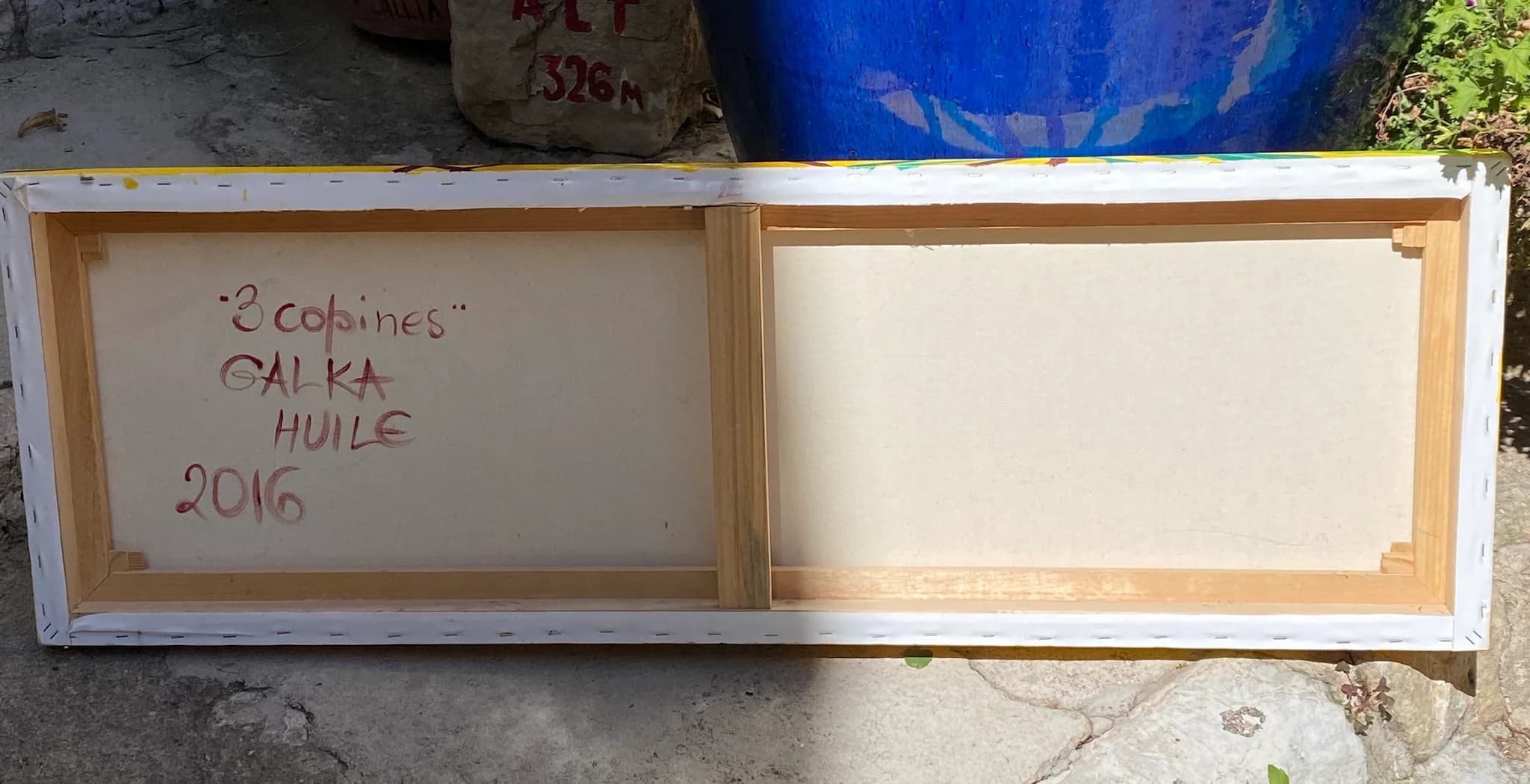 Peinture "Trois copines" image 3