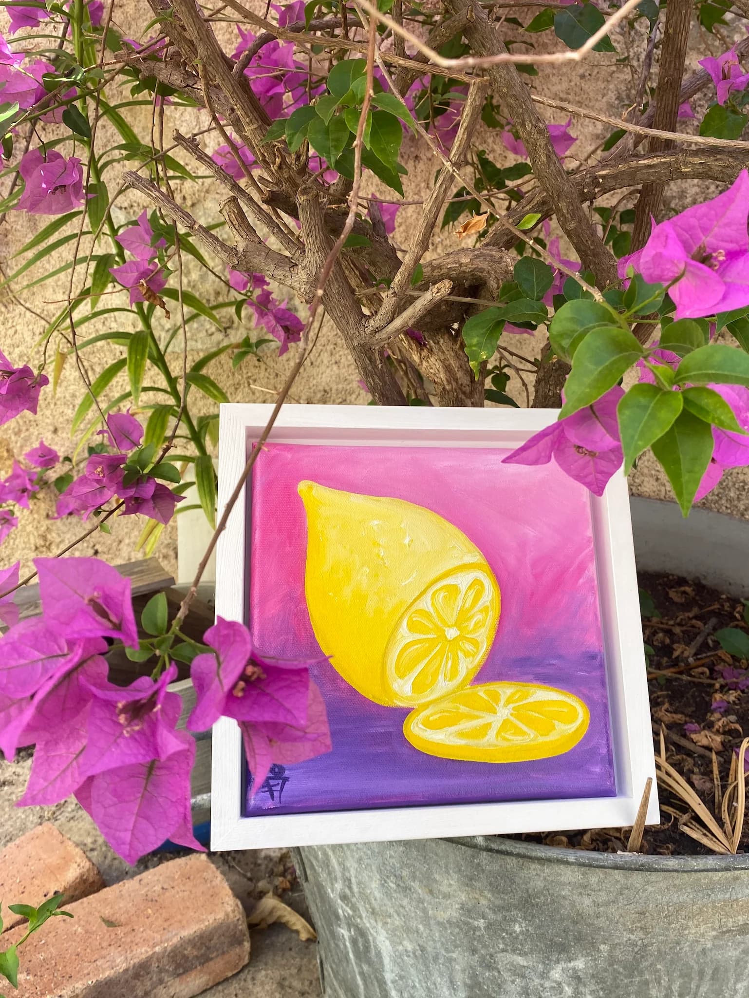 peinture "citron" f2 image 2